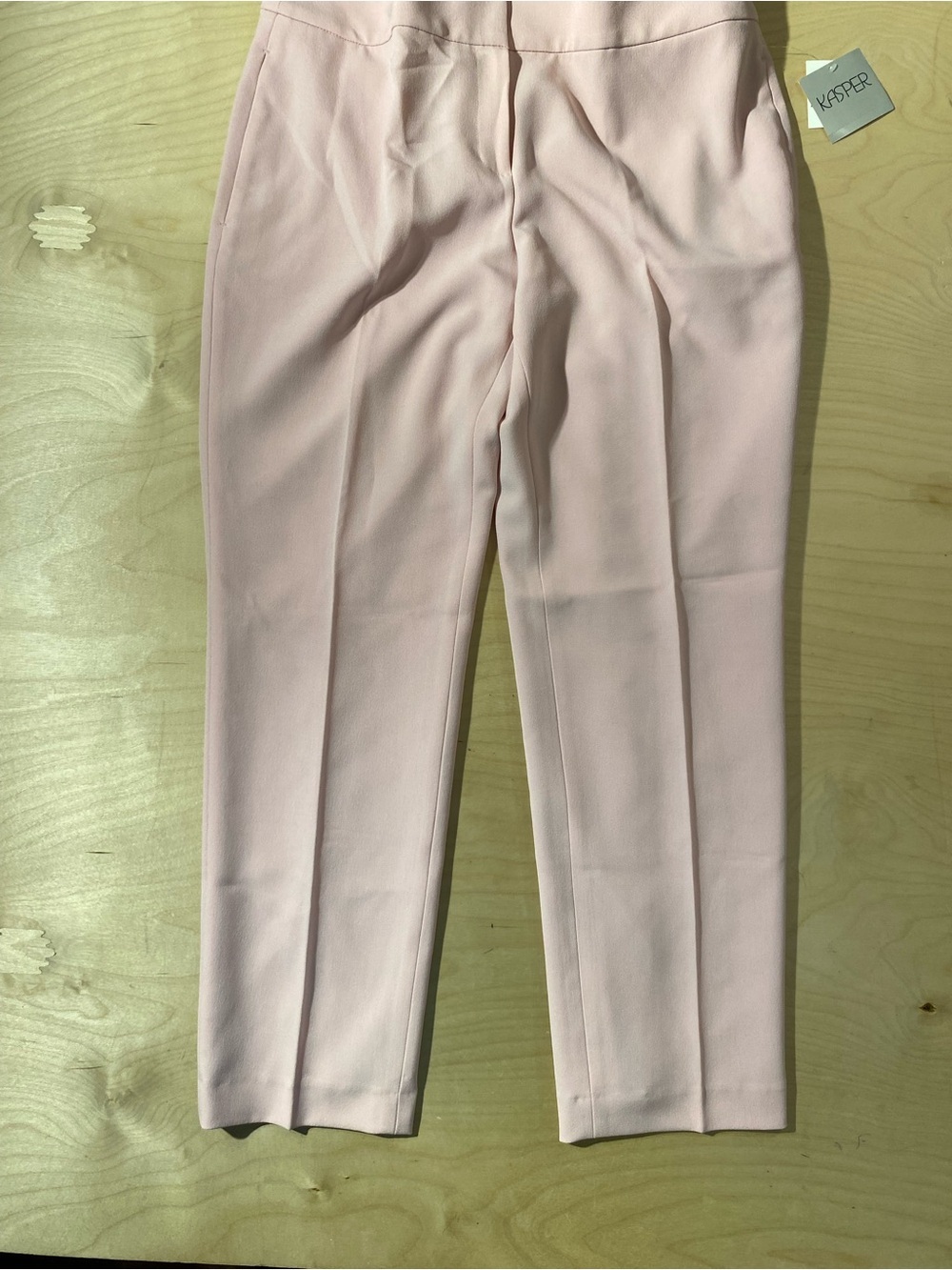 Kasper Women’s Pink Tailored Stretch Pants 10 (RZ)